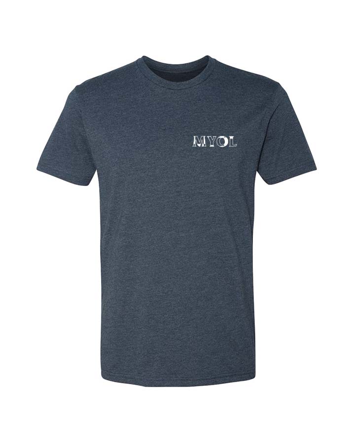Classic Make Your Own Luck T-Shirt -  Heather Navy