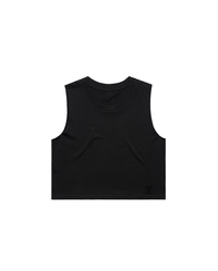Premium Crop Tank - Blackout