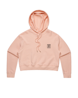 Premium Crop Hoodie - Pink