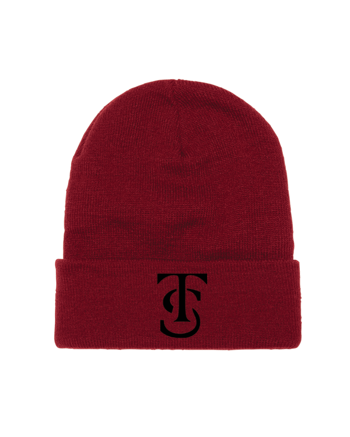 Icon Cuff Beanie - Maroon