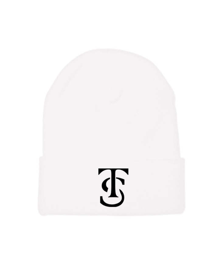 Icon Cuff Beanie - White