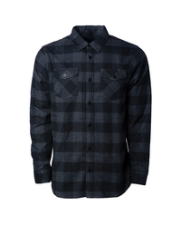 Flannel - Charcoal Heather / Black