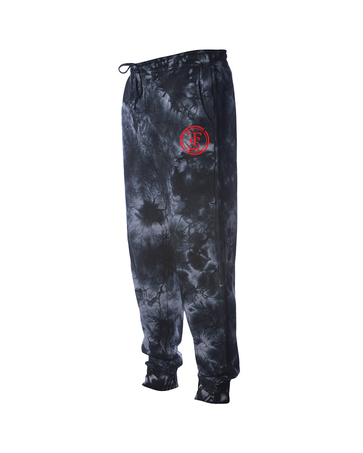 TS TieDye Jogger - Black Tie Dye