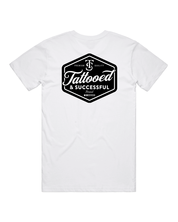 Women's Brand Tee - White