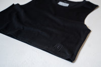 Premium Crop Tank - Blackout
