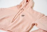 Premium Crop Hoodie - Pink