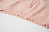 Premium Crop Hoodie - Pink