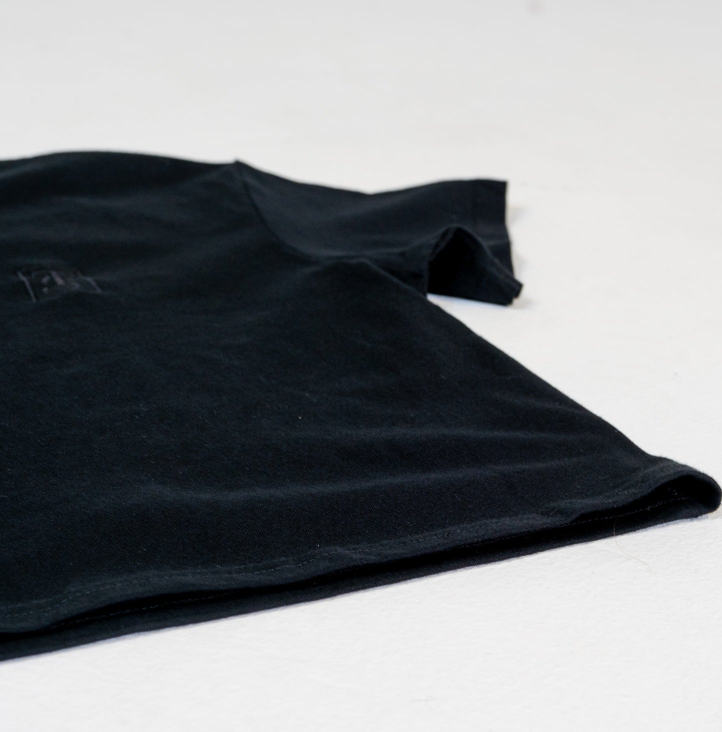 Premium Crop Tee - Blackout